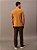 Camiseta Calvin Klein Manga Curta Piquet Patch Borracha Havana - Imagem 5