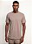 Camiseta Calvin Klein Manga Curta Piquet Patch Borracha Caqui Médio - Imagem 1