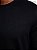 Camiseta Calvin klein Gola Careca Solid Liquid Preto - Imagem 5