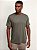 Camiseta Calvin klein Gola Careca Solid Liquid Oliva - Imagem 1