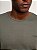 Camiseta Calvin klein Gola Careca Solid Liquid Oliva - Imagem 2