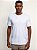 Camiseta Calvin klein Gola Careca Solid Liquid Branco - Imagem 1