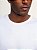 Camiseta Calvin klein Gola Careca Solid Liquid Branco - Imagem 2