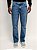 Calça Jeans Calvin Klein Slim Straight 5 Pockets Azul Claro - Imagem 1