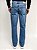Calça Jeans Calvin Klein Slim Straight 5 Pockets Azul Claro - Imagem 7