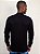 Tricot Aramis Manga Longa Gola Midi Viscose Preto - Imagem 5