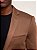 Blazer Raffer Malha Slim com Forro Listrado Mocha Mousse - Imagem 5