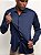 Camisa Manga Longa Slim Tech Flex Ville de France Marinho - Imagem 2
