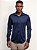 Camisa Manga Longa Slim Tech Flex Ville de France Marinho - Imagem 1