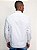 Camisa Docthos Relaxed Fit Manga Longa Oxford Colarinho Americano Branco - Imagem 4