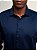 Camisa Manga Longa Ville de France Slim Cetim Marinho - Imagem 2