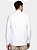 Camisa Aramis Manga Longa Slim em Tricoline Stretch Liso Branco - Imagem 6