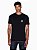 Camiseta Armani Exchange Regular Fit in Cotton Jersey Black - Imagem 1