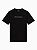 Camiseta Armani Exchange Regular com Logotipo Metálico Preto - Imagem 4