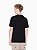 Camiseta Armani Exchange Regular com Logotipo Metálico Preto - Imagem 5