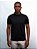 Polo Algodão Australiano Mercerizada A-70 Interlock Aramis Preto - Imagem 1