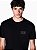 Camiseta Armani Exchange Regular With Logo Patch Preto - Imagem 1