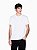 Camiseta Armani Exchange Regular With Logo Patch Off White - Imagem 3