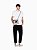 Camiseta Armani Exchange Regular With Logo Patch Off White - Imagem 2