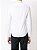 Camisa Armani Exchange Manga Longa Slim Fit Branco - Imagem 5