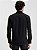 Camisa Docthos Relaxed Fit Manga Longa Xadrez Mercerizadas Preto Capione - Imagem 4