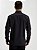 Camisa Docthos Relaxed Fit Manga Longa Xadrez Mercerizadas Preto - Imagem 3