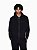 Moletom Armani Exchange com Zíper Frontal em Tecido Felpudo de Algodão Francês Preto - Imagem 1