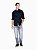Camisa Manga Longa Armani Exchange Slim Fit Marinho - Imagem 2