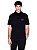 Polo de Algodão Armani Exchange Preto - Imagem 1