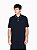 Polo Armani Exchange Stretch Jersey Slim Fit Navy - Imagem 1