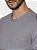 Camiseta Aramis Piquet Básica Comfort + Concreto - Imagem 3