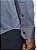 Camisa Aramis Manga Longa Regular Algodão Easy Care Azul Indigo - Imagem 4
