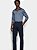 Camisa Aramis Manga Longa Regular Algodão Easy Care Azul Indigo - Imagem 2
