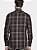 Camisa Aramis Manga Longa Regular Maxi Xadrez Café Com Preto - Imagem 7