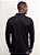 Polo Manga Longa Ville de France Soft Touch Preto - Imagem 4