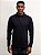 Polo Manga Longa Ville de France Soft Touch Preto - Imagem 1