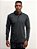 Polo Manga Longa Ville de France Hidden Placket Verde - Imagem 1