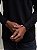 Polo Manga Longa Ville de France Hidden Placket Preto - Imagem 4
