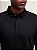 Polo Manga Longa Ville de France Hidden Placket Preto - Imagem 2