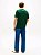 Camiseta Tommy Hilfiger Script Light Interlock Nocturnal Green - Imagem 5