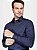 Camisa Aramis Manga Longa Regular Stretch Liso Marinho - Imagem 3