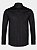 Camisa Aramis Manga Longa Regular Stretch Liso Preto - Imagem 5