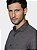 Camisa Aramis Manga Longa Slim Fil a Fil Antilia Preto - Imagem 3