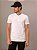 Polo Manga Curta Calvin Klein Masculino Slim Gola Portuguesa Off White - Imagem 4