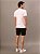 Polo Manga Curta Calvin Klein Masculino Slim Gola Portuguesa Off White - Imagem 5