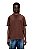 T-Shirt Diesel With Puff Print Regular Cotton Marrom - Imagem 1