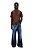 T-Shirt Diesel With Puff Print Regular Cotton Marrom - Imagem 2