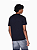 Camiseta Armani Exchange Regular Fit in Cotton Jersey Navy - Imagem 5