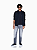 Camiseta Armani Exchange Regular Fit in Cotton Jersey Navy - Imagem 2