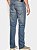 Calça Jeans Aramis Slim Blue Sobretinta Azul Medio - Imagem 6